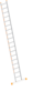 Layher TOPIC Anlegeleiter Breite 45cm, Länge 5,20m (18 Sprossen) mit Traverse
