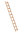 Euroline Holz Dachleiter 1110110 (Dachdecker-Auflegeleiter) 2,80m (10 Sprossen)
