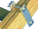 Layher Holz-Holmverlängerung für Layher Holzleitern und Tapezierböcke