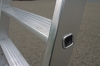 Günzburger Aluminium-Podest-Treppe fahrbar, 4 Stufen, Podesthöhe 0,95m